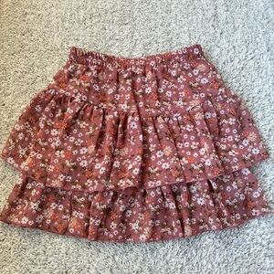 🎇🎆3for$9 Floral Tiered Skirt